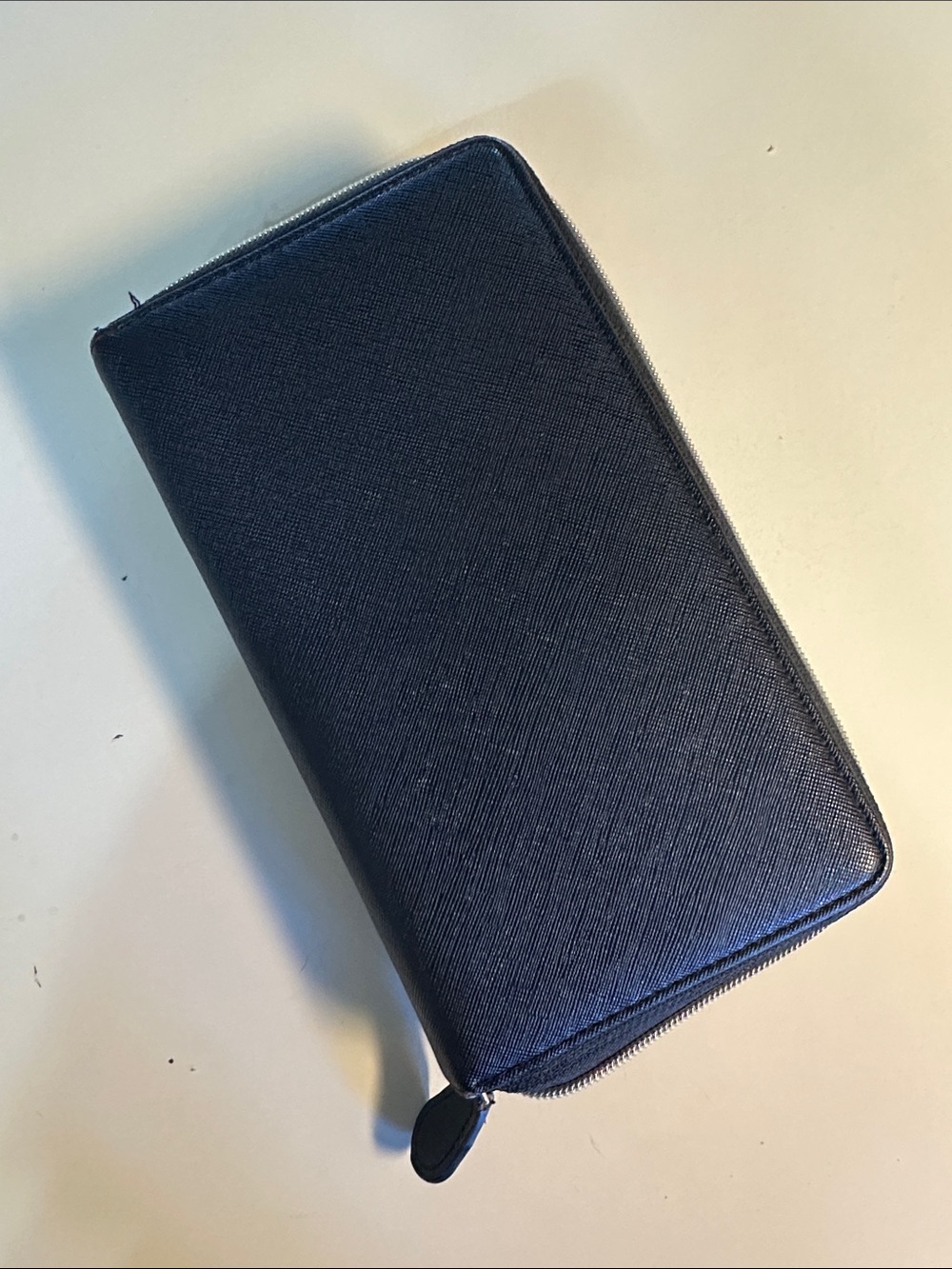 Zip Around Cash Envelope Budget System Wallet - Black